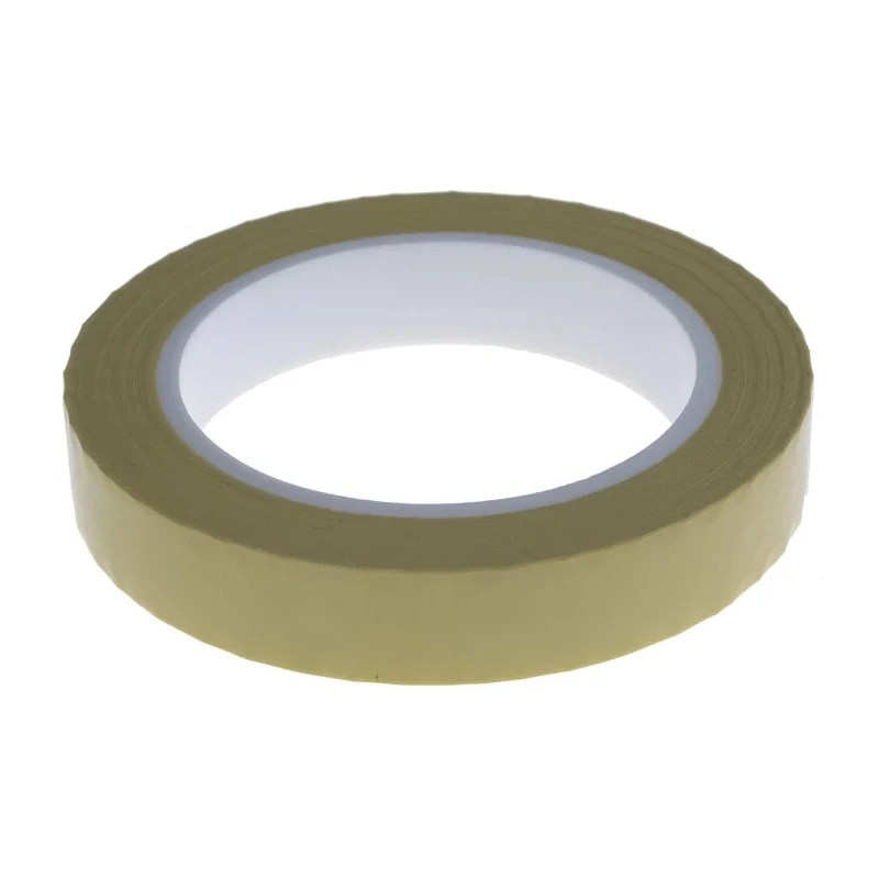 RS PRO Yellow Polyester Film Electrical Tape 19mm x 66m Rubber Adhesive Breakdown Voltage 4500V 408-9495