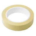 RS PRO Yellow Polyester Film Electrical Tape 25mm x 66m Breakdown Voltage 4500V Rubber Resin Adhesive 130°C 408-9502
