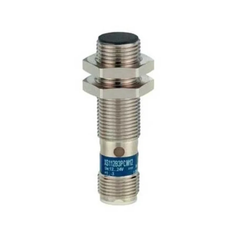 Telemecanique Sensors Threaded Barrel Inductive Proximity Sensor M12 x 1, PNP Output, 24V DC, 4mm Detection XS112B3PCM12