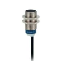 Telemecanique Sensors Threaded Barrel Inductive Proximity Sensor M18 x 1 PNP 24V dc, 8 mm Detection, 36V dc 200mA XS118B3PCL2