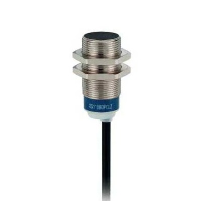 Telemecanique Sensors Threaded Barrel Inductive Proximity Sensor M18 x 1 PNP 24V dc, 8 mm Detection, 36V dc 200mA XS118B3PCL2