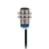 Telemecanique Sensors Threaded Barrel Inductive Proximity Sensor M18 x 1 PNP 24V dc, 8 mm Detection, 36V dc 200mA XS118B3PCL2