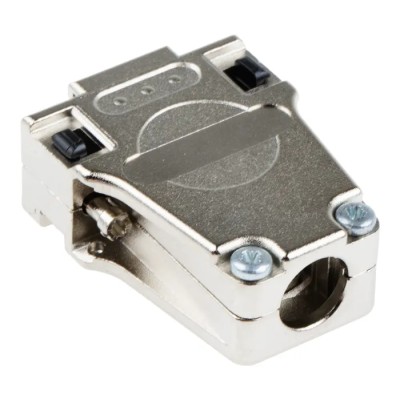 Phoenix Contact DSSC Series Die Cast Zinc Straight D-Sub Backshell, 9 Way Strain Relief 1419722