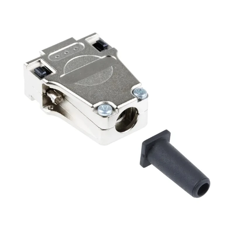 Phoenix Contact DSSC Series Die Cast Zinc Straight D-Sub Backshell, 9 Way Strain Relief 1419722