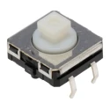 Omron IP67 Tactile Switch Plunger, 3.75 mm Actuator Length, SPST 50 mA 24 V DC, Through Hole B3W-4050