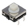 Omron IP67 Tactile Switch Plunger, 3.75 mm Actuator Length, SPST 50 mA 24 V DC, Through Hole B3W-4050