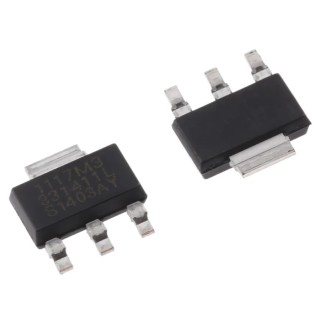 MaxLinear Voltage Regulator 15V SOT-223 4-Pin Surface Mount 5mA Quiescent Current SPX1117M3-L-3-3/TR