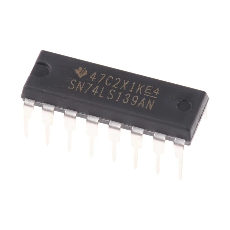 Texas Instruments Decoder, 1MHz, 16-Pin PDIP, 4 Input Demultiplexer SN74LS139AN