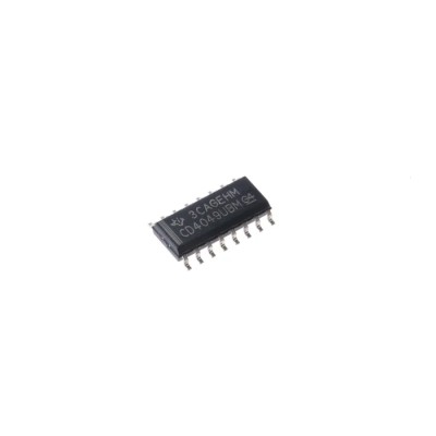 Texas Instruments 6-Channel Inverting Voltage Buffer & Converter Combination Circuit, 16-Pin SOIC CD4049UBD