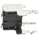 Omron Black Tactile Switch Plunger 1.6 mm SPST 50mA 24 V dc Through Hole B3F-3120