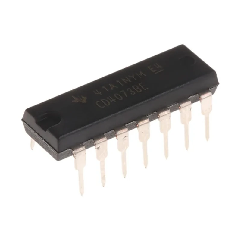Texas Instruments 3 3-Input AND Logic Gate 14-Pin PDIP CD4073BE
