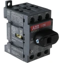 ABB 3-Pole DIN Rail Non-Fused Isolator Switch 25A 560kW IP20 OT25F3 1SCA104857R1001