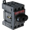 ABB 3-Pole DIN Rail Non-Fused Isolator Switch 25A 560kW IP20 OT25F3 1SCA104857R1001