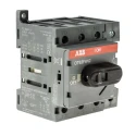 ABB 4-Pole DIN Rail Non-Fused Isolator Switch, IP20, 63A, 560kW, Screw Terminal, 3 Phase OT63F4N2 1SCA105365R1001