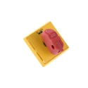 ABB Red, Yellow Rotary Handle Selector Handle for OT Series, IP54 Protection OHYS3RH 1SCA105328R1001