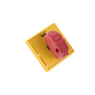 ABB Red, Yellow Rotary Handle Selector Handle for OT Series, IP54 Protection OHYS3RH 1SCA105328R1001