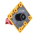 ABB Red, Yellow Rotary Handle Selector Handle for OT Series, IP54 Protection OHYS3RH 1SCA105328R1001