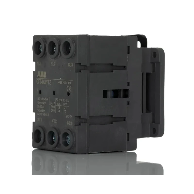 ABB 3-Pole Switch Disconnector 16A 3150A 1000V Base DIN Rail Side Mount OT40FT3 1SCA104940R1001