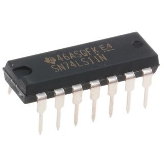 Texas Instruments 3 3-Input AND Logic Gate, 14-Pin PDIP SN74LS11N