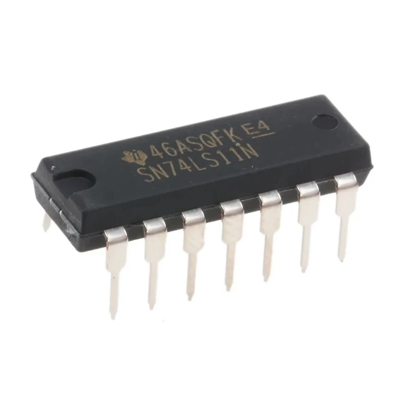 Texas Instruments 3 3-Input AND Logic Gate, 14-Pin PDIP SN74LS11N