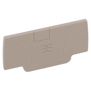 Weidmüller AEP 2C 2.5 Series End Cover for Use with Klippon Connect Terminal Blocks 1514400000