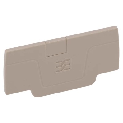 Weidmüller AEP 2C 2.5 Series End Cover for Use with Klippon Connect Terminal Blocks 1514400000