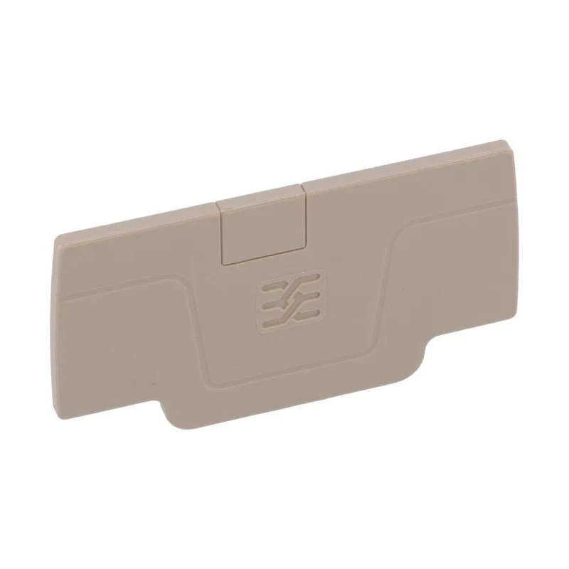Weidmüller AEP 2C 2.5 Series End Cover for Use with Klippon Connect Terminal Blocks 1514400000