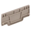 Weidmüller AEP 2C 2.5 Series End Cover for Use with Klippon Connect Terminal Blocks 1514400000