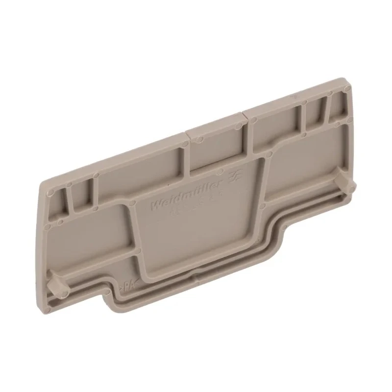 Weidmüller AEP 2C 2.5 Series End Cover for Use with Klippon Connect Terminal Blocks 1514400000