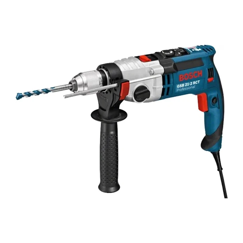 Bosch Hammer Drill, 230V Corded, 1.3kW Power, 13 mm Keyless Chuck, Brushed Motor, Type C Plug GSB 060119C700