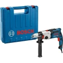 Bosch Hammer Drill, 230V Corded, 1.3kW Power, 13 mm Keyless Chuck, Brushed Motor, Type C Plug GSB 060119C700