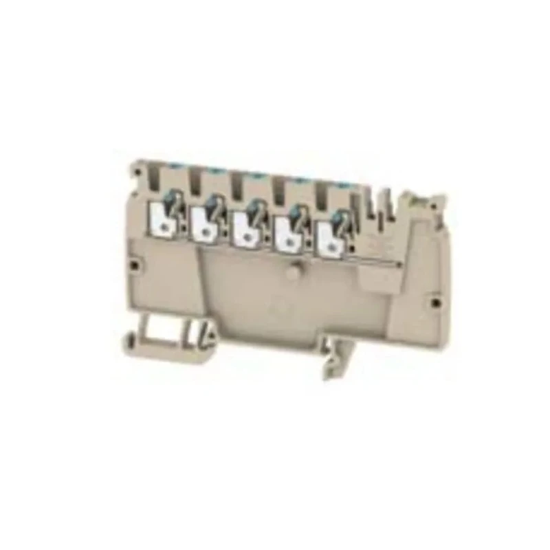 Weidmüller A Series DIN Rail Terminal Block Blue Push-in 2.5mm² 1-Level 24A 800V 1988100000