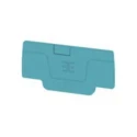 Weidmüller A Series Blue Wemid Material End Cover for Use with Klippon Connect Terminal Blocks 1552610000