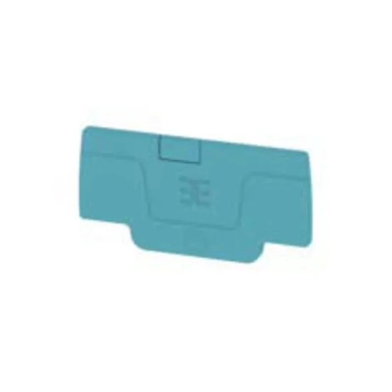 Weidmüller A Series Blue Wemid Material End Cover for Use with Klippon Connect Terminal Blocks 1552610000