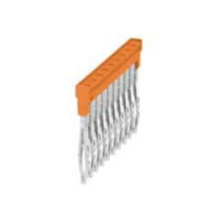 Weidmüller A Series Orange Wemid Material Jumper Bar for Use with Klippon Connect Terminal Blocks 1985580000