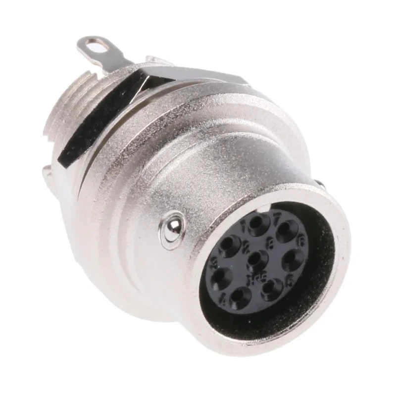 Hirose Circular Connector, 8 Contacts, Panel Mount, Miniature Socket, Female, 2A, 100V, Push Pull MXR-8RA-8S(71)