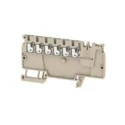 Weidmüller A Series DIN Rail Terminal Block Blue, 1.5mm² Cable CSA, 1-Level, Push-in Termination, 500V, 17.5A 1988170000
