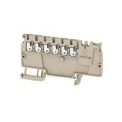 Weidmüller A Series DIN Rail Terminal Block Blue, 1.5mm² Cable CSA, 1-Level, Push-in Termination, 500V, 17.5A 1988170000