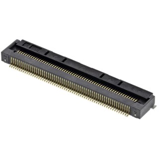 Hirose 60 Way Right Angle Female FPC Connector 0.5 mm Pitch Surface Mount Solder Termination FH28 