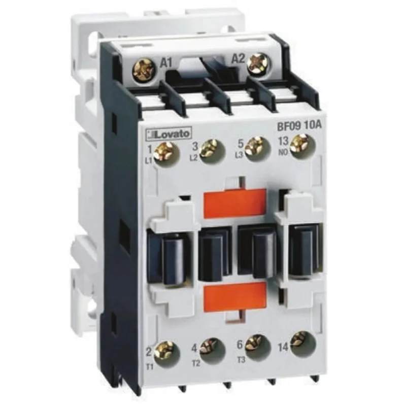 Lovato Electric 3-Pole Motor Control Contactor, Coil Voltage 110V AC, 18 A, Power Rating 7.5 kW BF1810A110