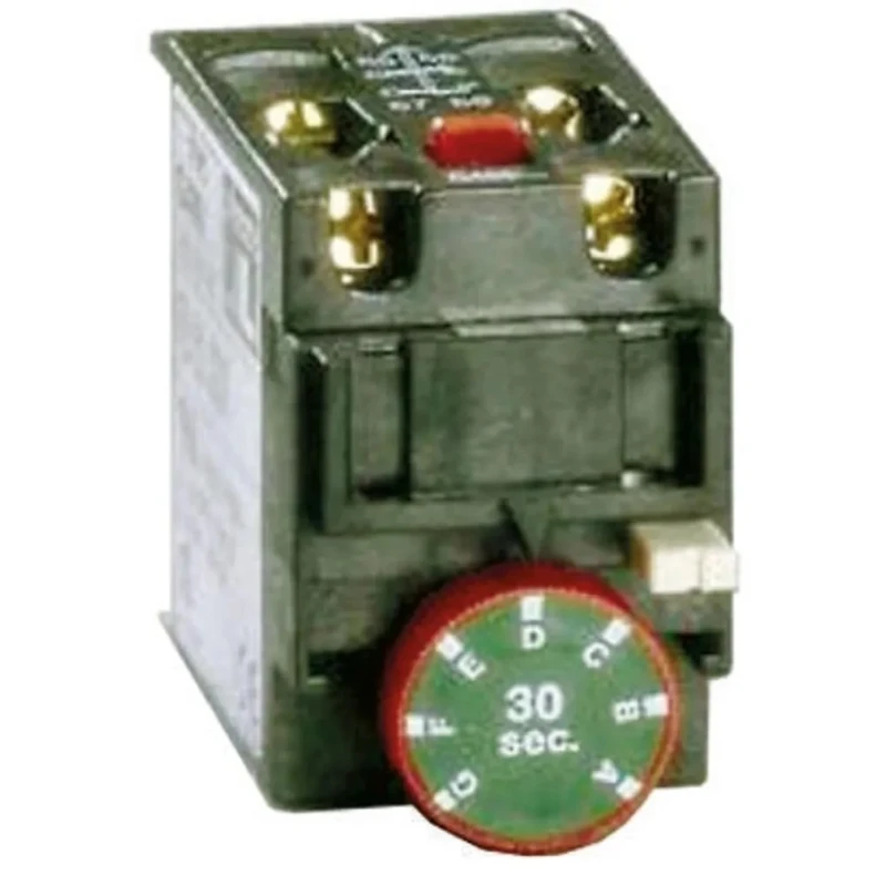 Lovato Electric BF Contactor Timer with Adjustable Timing Range for BF Series Contactor 11G485120