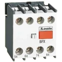 Lovato Electric Auxiliary Contact Block, 4 Contacts, 1 NO/3 NC, BG Series, Snap-On Mount, 10 A, 690 V BFX1013
