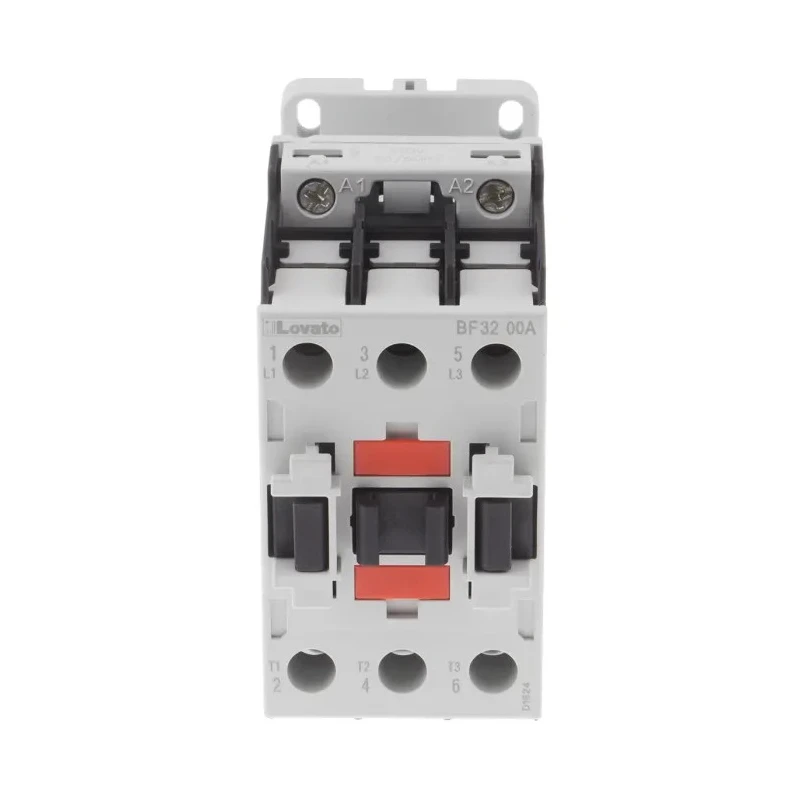 Lovato Electric Motor Control Contactor, 3-Pole, 32 A, 15 kW, 110V AC Coil, 440V AC Contact BF3200A110