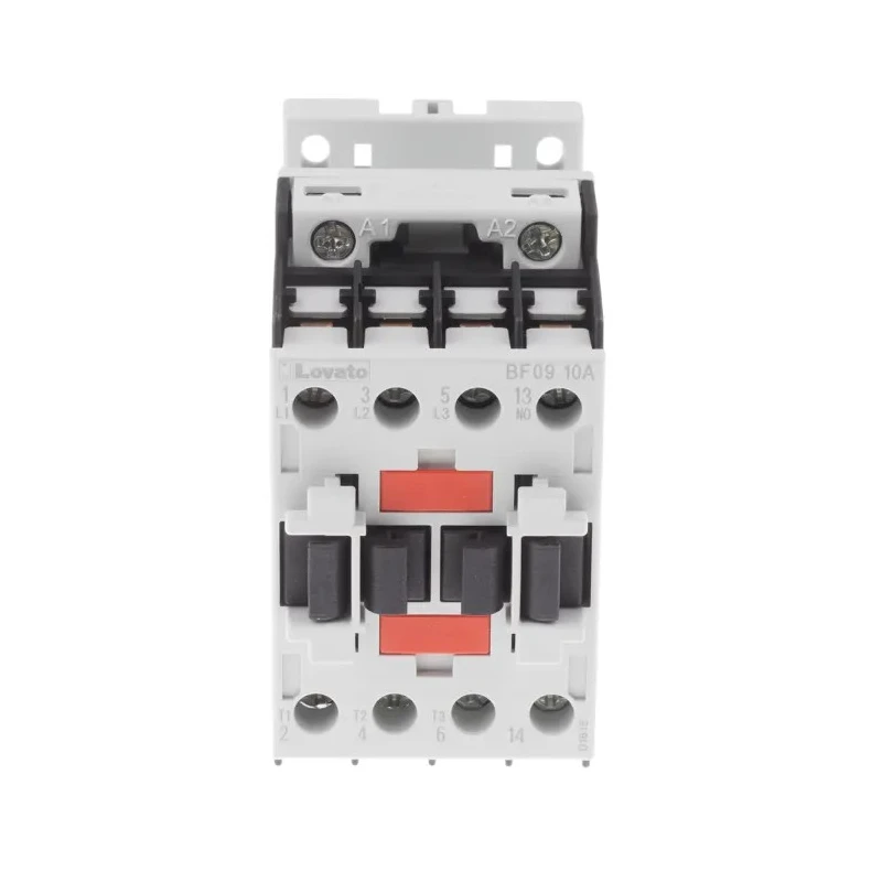 Lovato Electric BF Series 3-Pole 9 A 4 kW Power Rating Contactor 24V AC Coil BF0910A024