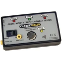 Desco Europe Wrist & Foot ESD Tester 9V Mains/Battery Powered LED Display 35mΩ-750kΩ Resistance Measurement 99037