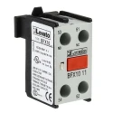Lovato Electric Auxiliary Contact Block, 2 Contact, 1 NO/1 NC, Snap-On Mount, 10 A, 690 V, BFX1011