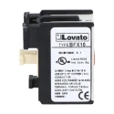 Lovato Electric Auxiliary Contact Block, 2 Contact, 1 NO/1 NC, Snap-On Mount, 10 A, 690 V, BFX1011