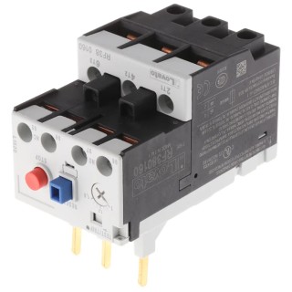 Lovato Electric Thermal Overload Relay 3P NO/NC, 1A-1.6A Adjustable, 1.6A Contact Rating, IP20, RF38