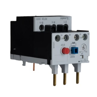 Lovato Electric Thermal Overload Relay 3-Pole, NO/NC, 32-38A FLC Motor Rating, 38A Contact Rating, IP20, 690V, RF38 