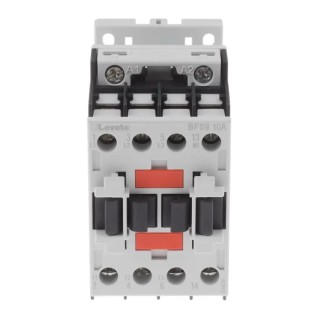 Lovato Electric BF Contactor, 3-Pole, 400V AC Coil, 9 A, 4 kW Power Rating, 3 NO Auxiliary Contacts BF0910A400